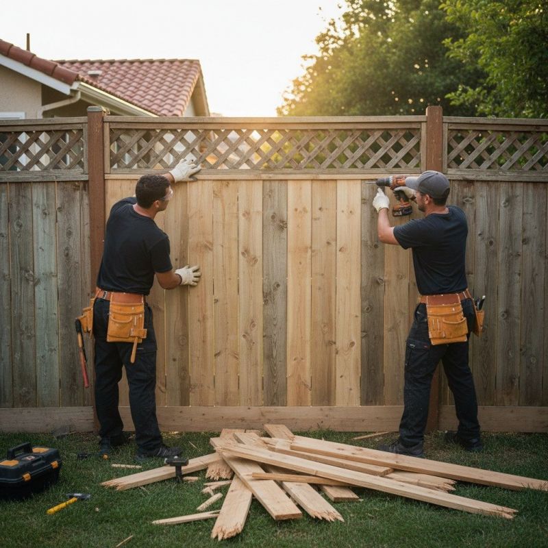 Contact About Fence Repair And Installation